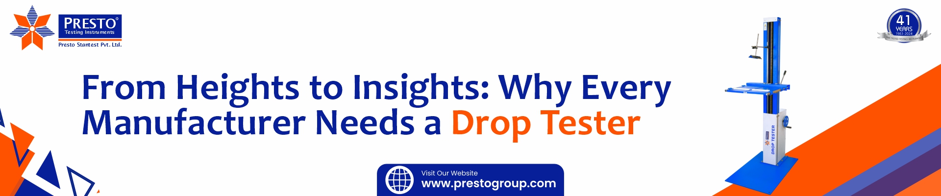 Why Every Manufacturer Needs a Drop Tester